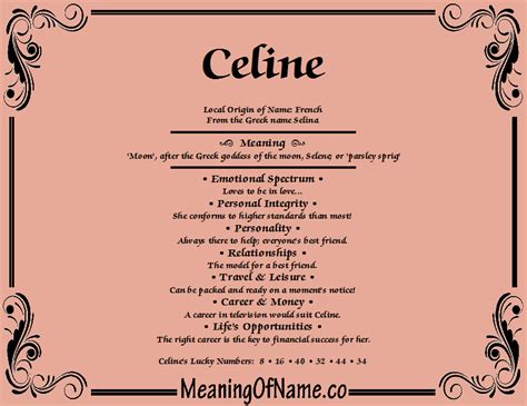 celine meaning in arabic|origin of Celine name.